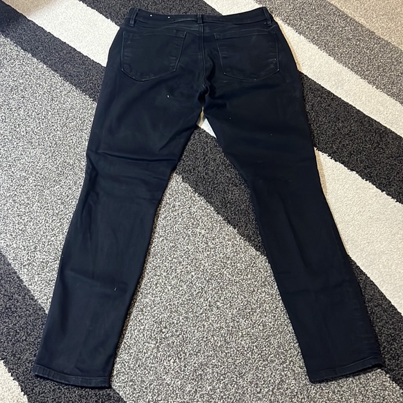 Loft Black curvy skinny jeans Womens 4 - Picture 6 of 6